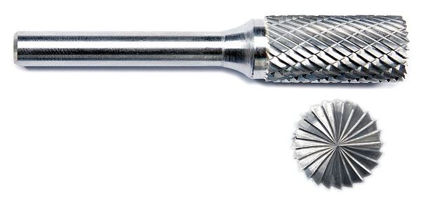 Carbide Bur, End Cut, 5/16