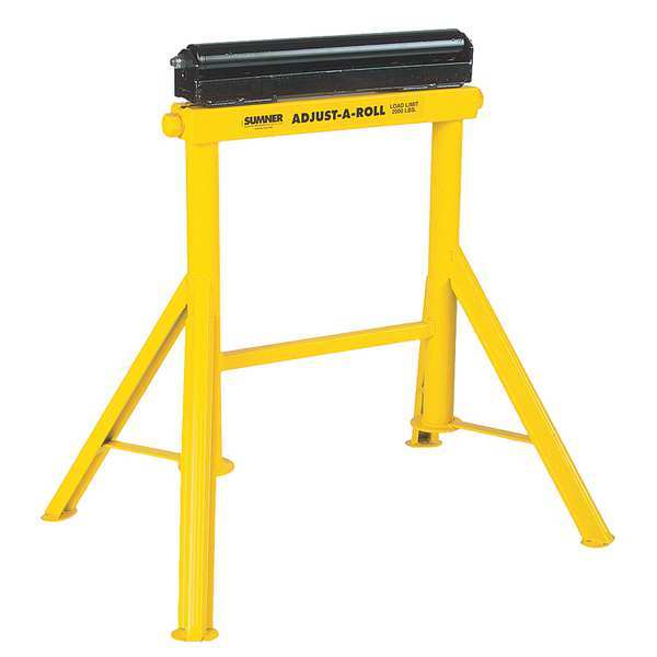 Roller Head Pipe Stand, 1/2 to 36 In.