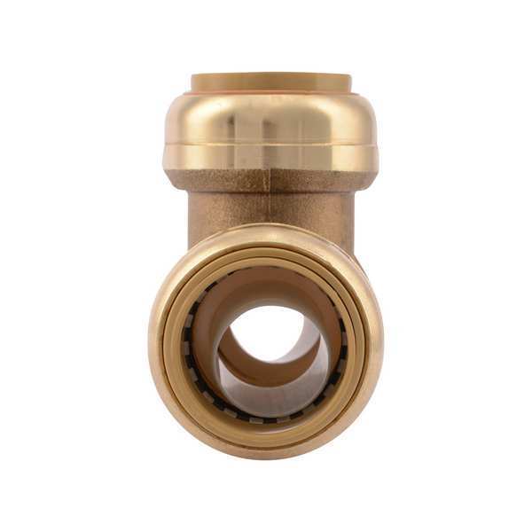 DZR Brass Tee, 1 in Tube Size