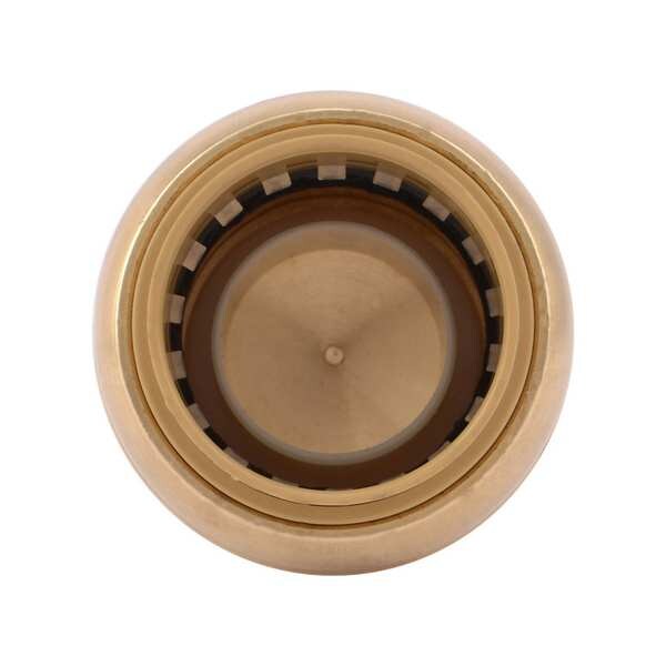 DZR Brass End Stop, 1 in Tube Size