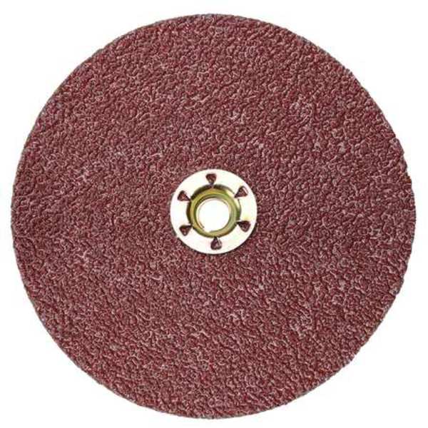 Fiber Sanding Disc, 7 In, 80 G, PK25