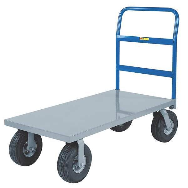 Platform Truck, 60x24, Pneumatic Wheels