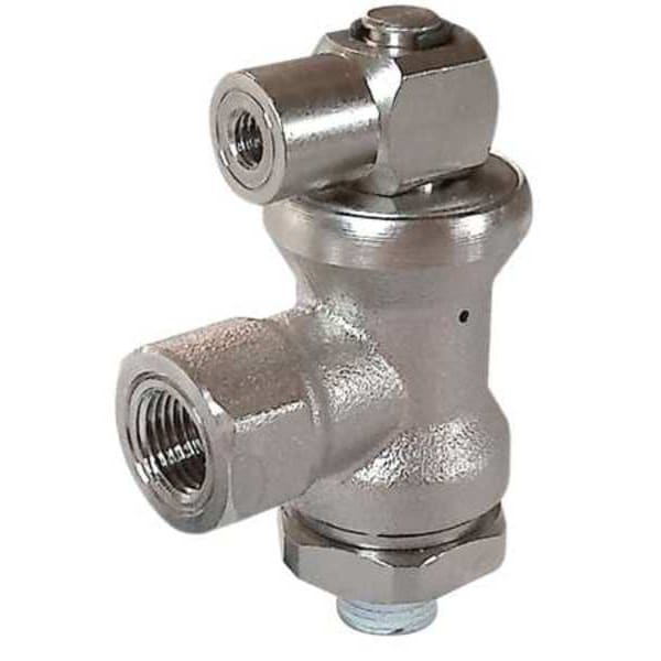 Lockout Valve, 1/8 In, Brass