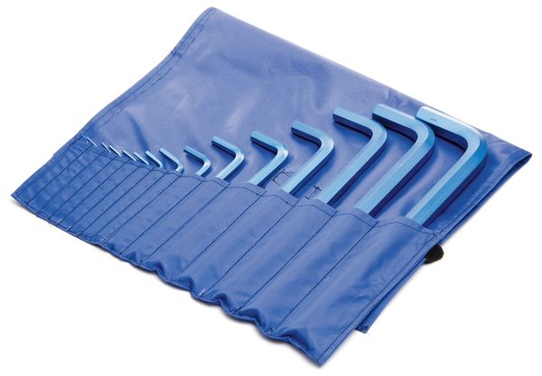 15 Piece Metric L-Shape Hex Key Set, UST260075