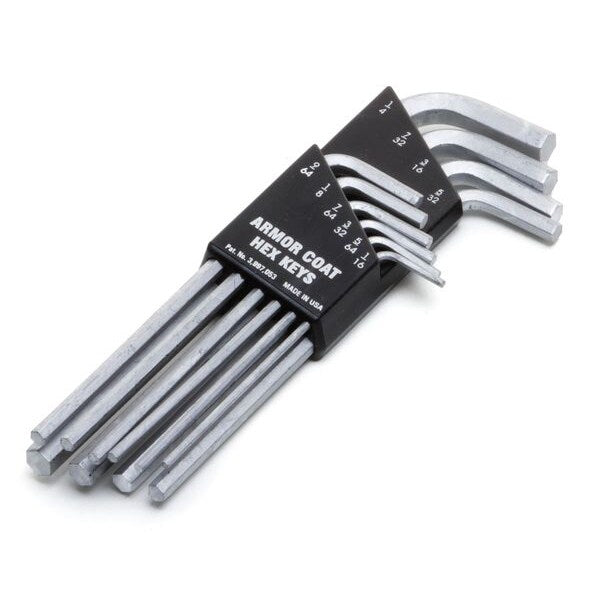 10 Piece SAE L-Shape Hex Key Set, UST260071