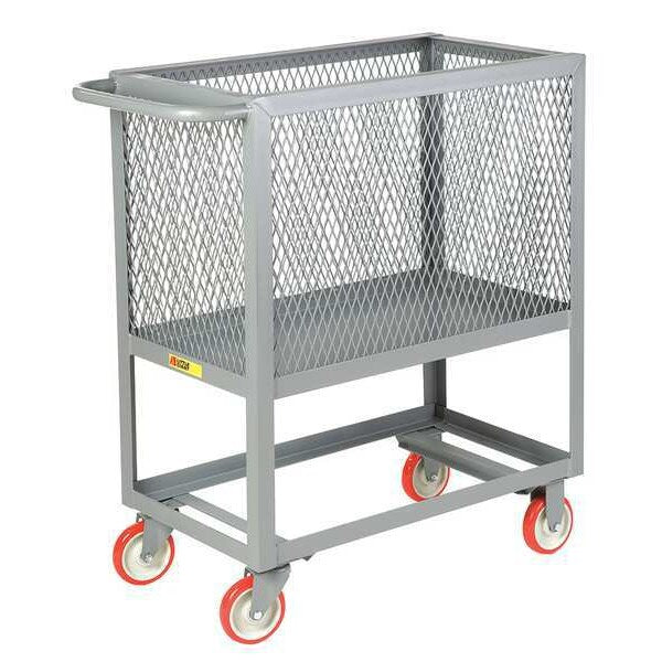 Mesh Truck, 40 In. H, 53 In. L, Push