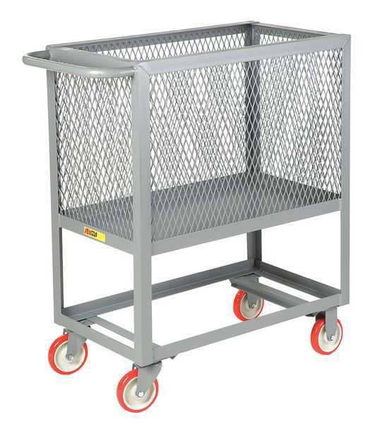 Mesh Truck, 40 In. H, Push, 24 In. W