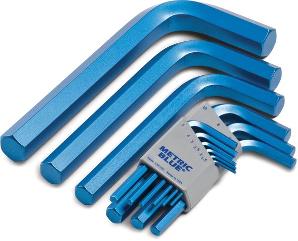 12 Piece Metric L-Shape Hex Key Set, UST194294