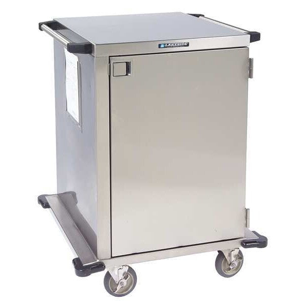 Stainless Steel Surgical Case Cart, (2) Flat, 2 Shelves, 300 lb