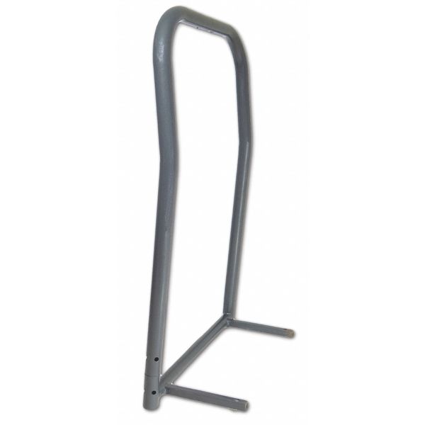 Push Bar Set, 8 In. L, 20-1/2 In. W, Gray