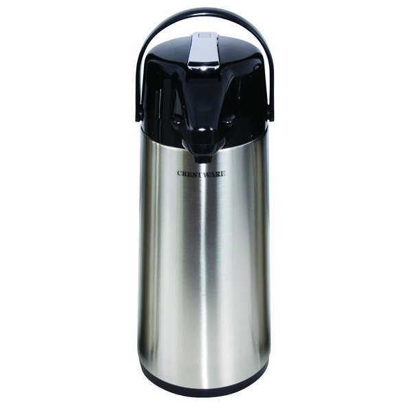 Leaver Airpot, Glass Lined, 3.0 Liter