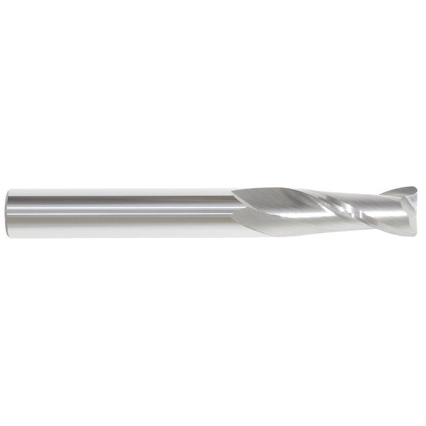 Carbide End Mill, 1/8In, 2FL, Single, 1-1/2
