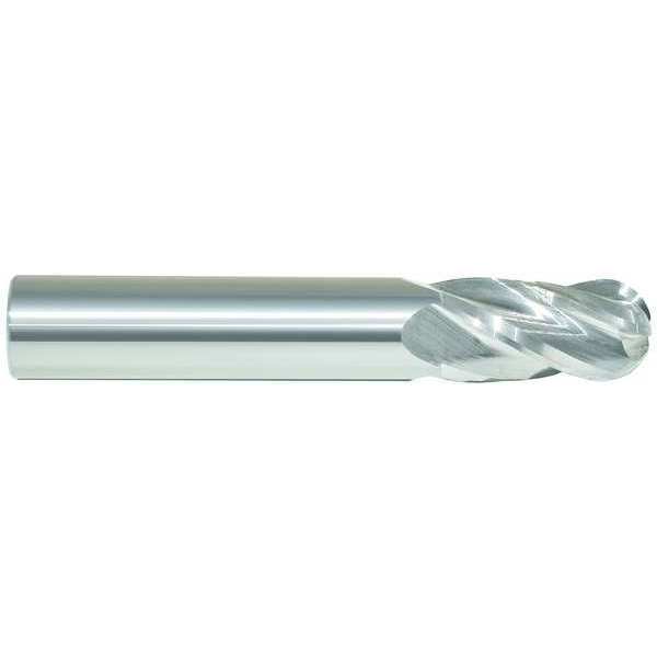 Carbide End Mill, 2.5mm, 4FL, Single