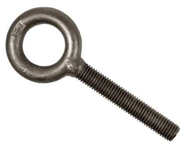 Machinery Eye Bolt Without Shoulder, 3/8