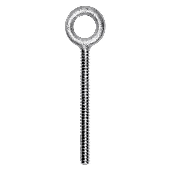 Machinery Eye Bolt Without Shoulder, 3/8