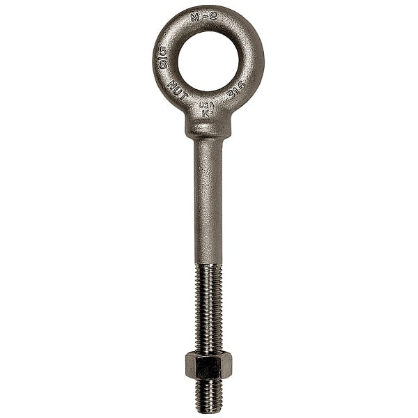 Machinery Eye Bolt With Shoulder, 1/2