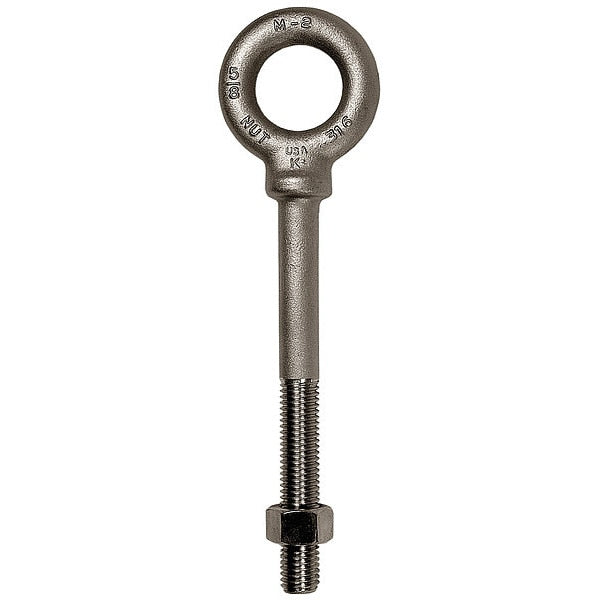 Machinery Eye Bolt With Shoulder, 5/8