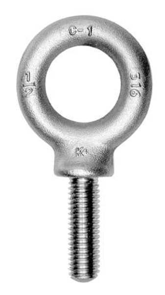 Machinery Eye Bolt With Shoulder, 1-1/4