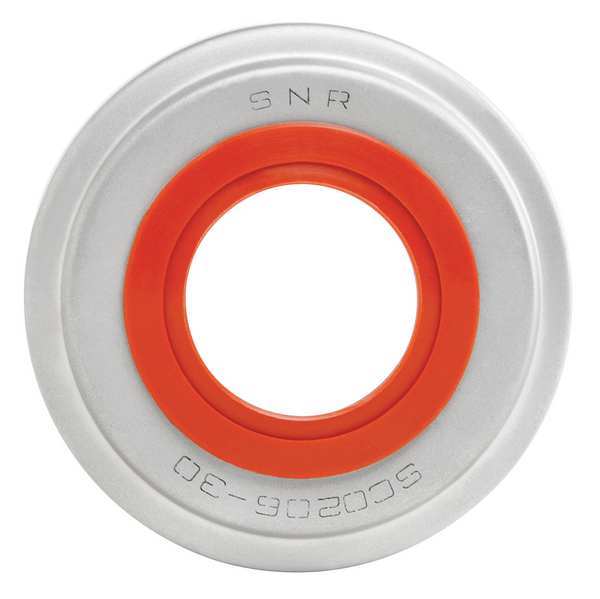 Bearing End Cap, Open, SS, Dia. 1-3/8 In
