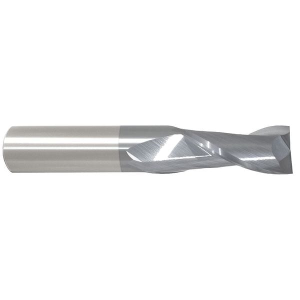 Carbide End Mill, 3.0mm, 2FL, Single