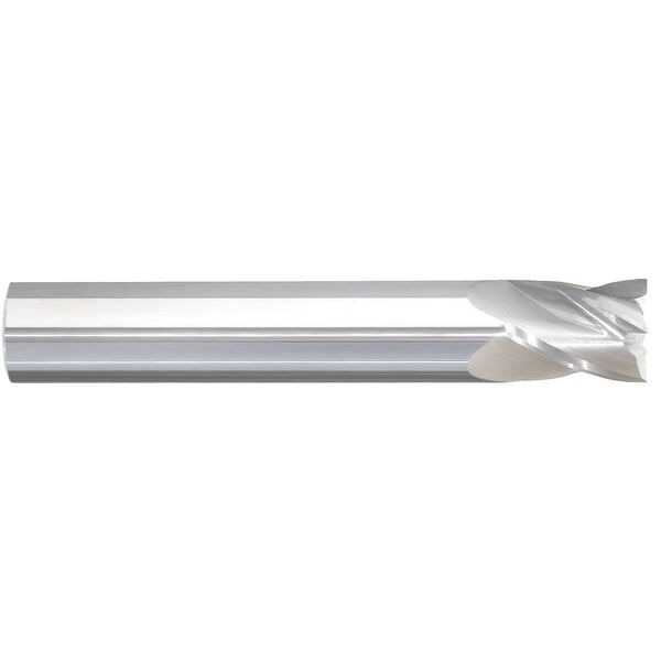 Carbide End Mill, 3/64In, 4FL, Single