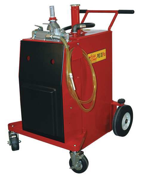 30 gal Red Steel Fuel Caddy