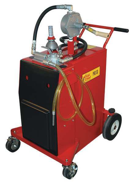 30 gal Red Steel Fuel Caddy