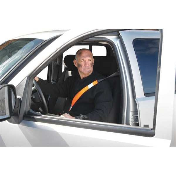 Seat Belt Cover, Hi-Vis, Orange