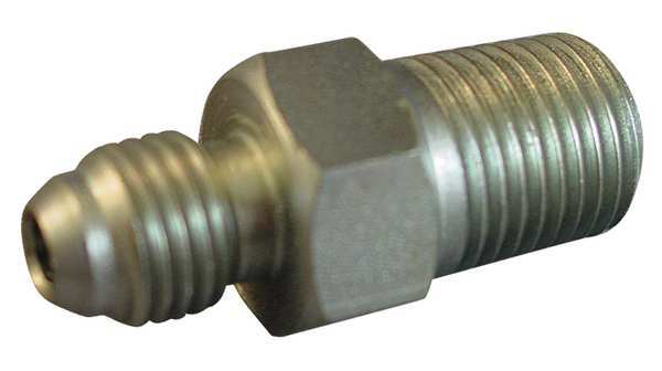 Adapter, 3/8 in., Male BSPT/Male JIC
