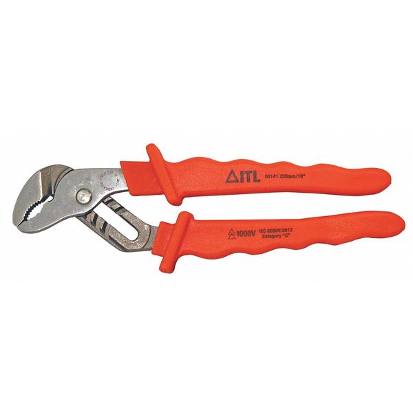 12 in V-Jaw Water Pump Plier, Serrated
