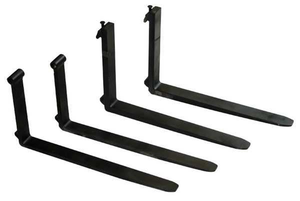 Forklift Forks, 42 in. L., 3000 lb., PR