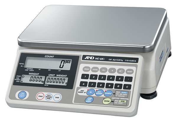 Digital Compact Bench Scale 6 lb. Capacity
