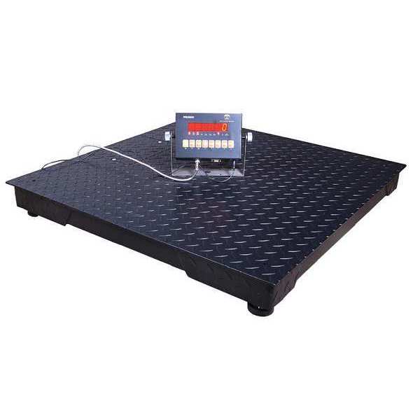 Digital Floor Scale with Remote Indicator 10,000 lb./4500kg Capacity
