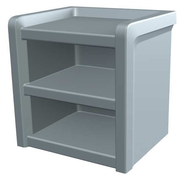 Nightstand, Gray, 21