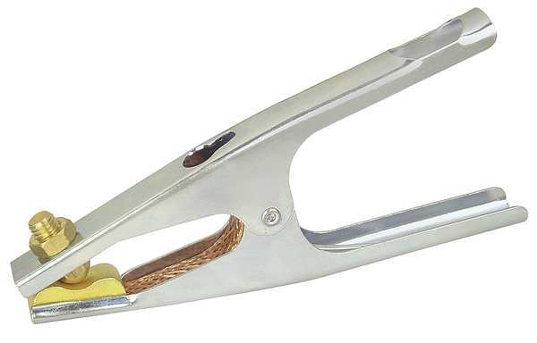 Steel Ground Clamp 500A, Jaw Open 2ln