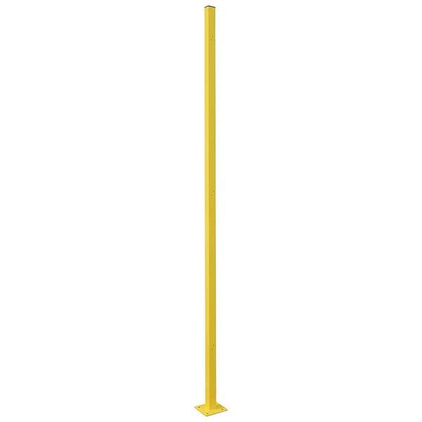 Offset Wire Partition Post, Height 8 Ft