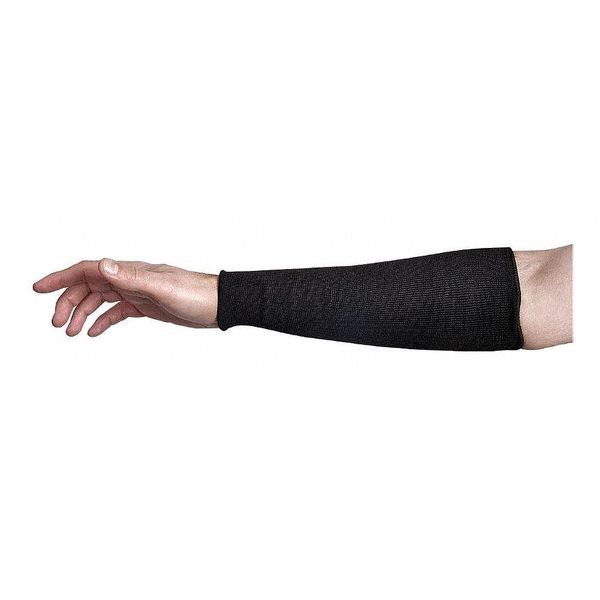 Cut Resistant Sleeve, Cut 2, Black, 22