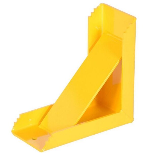 Wheel Chock, Steel, W 6 In, H 9 In