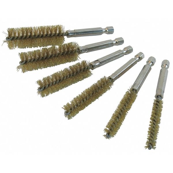 Twisted Wire Brass Bore Brush Set