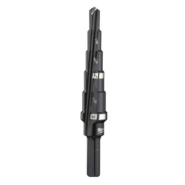 #2 Step Drill Bit, 3/16