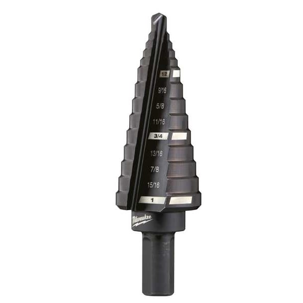 #8 Step Drill Bit, 1/2