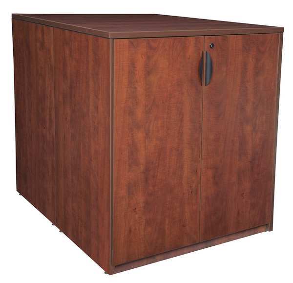 3 Drawer Combination File Cabinet, Cherry, Letter/Legal
