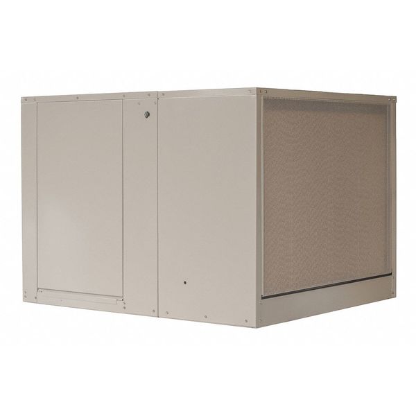 Ducted Evaporative Cooler 7000 cfm, 2300 sq. ft., 7 gal, 1 HP, Belt
