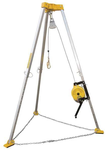 Retrieval System, 50 ft., 310 lb., Yellow