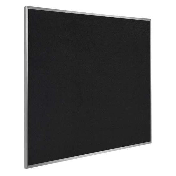 Bulletin Board, Recycled Rbbr, Blk, Indoors