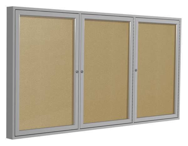 Enclosed Outdoor Bulletin Board 72x48