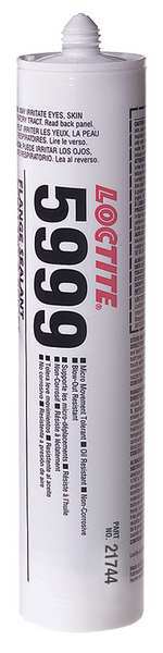 Silicone Gasket Maker RTV Silicone, 300 mL, Gray, Temp Range -75 to 625 Degrees F