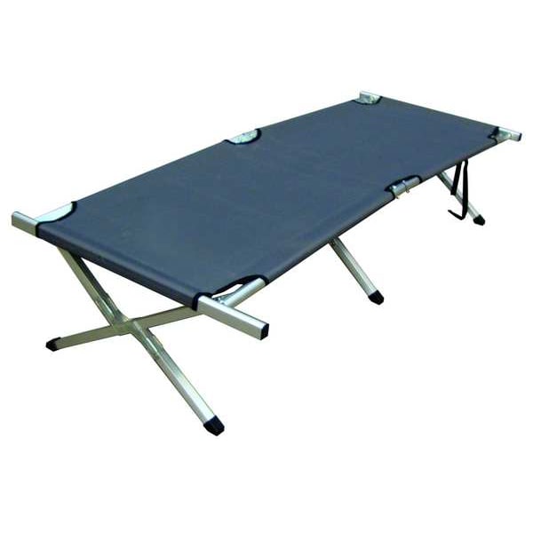 Military Cot, 76in x 25in x 13in, 300 lb.