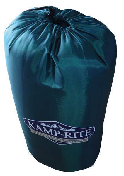 Sleeping Bag, Blue, Polyester, 3 lb., 40F