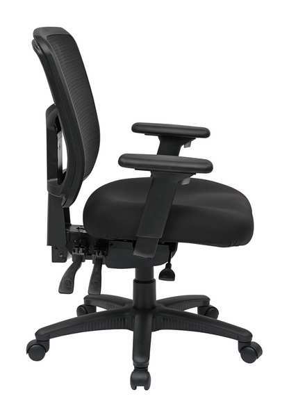 Managerial Chair, Fabric, 18-1/4